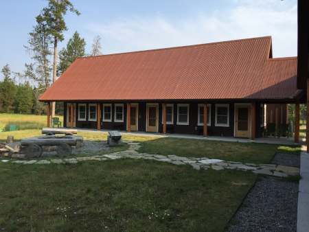 Scovel Education Center's cabins at Harriman State Park